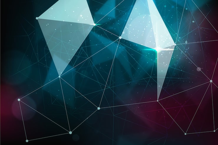 Abstrakter digitaler Hintergrund